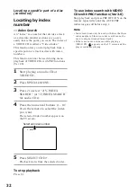 Preview for 32 page of Sony MHC-V808 Operating Instructions Manual