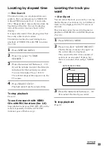 Preview for 33 page of Sony MHC-V808 Operating Instructions Manual