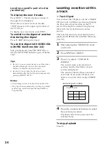 Preview for 34 page of Sony MHC-V808 Operating Instructions Manual