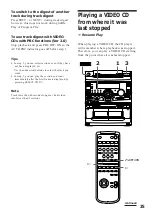 Предварительный просмотр 35 страницы Sony MHC-V808 Operating Instructions Manual