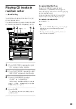 Предварительный просмотр 39 страницы Sony MHC-V808 Operating Instructions Manual