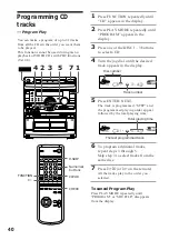 Предварительный просмотр 40 страницы Sony MHC-V808 Operating Instructions Manual