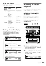 Preview for 51 page of Sony MHC-V808 Operating Instructions Manual