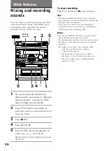 Preview for 56 page of Sony MHC-V808 Operating Instructions Manual