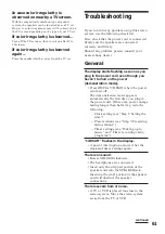 Preview for 61 page of Sony MHC-V808 Operating Instructions Manual