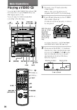 Preview for 14 page of Sony MHC-V818 Operating Instructions Manual