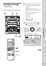 Предварительный просмотр 19 страницы Sony MHC-V818 Operating Instructions Manual