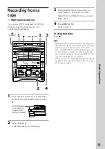 Предварительный просмотр 23 страницы Sony MHC-V818 Operating Instructions Manual