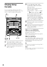 Предварительный просмотр 24 страницы Sony MHC-V818 Operating Instructions Manual