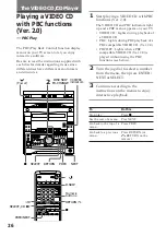 Preview for 26 page of Sony MHC-V818 Operating Instructions Manual