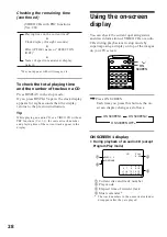 Предварительный просмотр 28 страницы Sony MHC-V818 Operating Instructions Manual