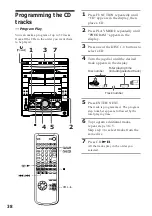 Предварительный просмотр 38 страницы Sony MHC-V818 Operating Instructions Manual