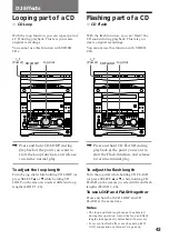 Preview for 43 page of Sony MHC-V818 Operating Instructions Manual