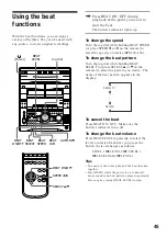 Preview for 45 page of Sony MHC-V818 Operating Instructions Manual