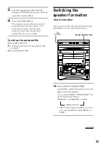 Preview for 51 page of Sony MHC-V818 Operating Instructions Manual