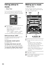 Предварительный просмотр 54 страницы Sony MHC-V818 Operating Instructions Manual