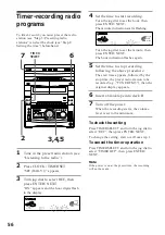 Предварительный просмотр 56 страницы Sony MHC-V818 Operating Instructions Manual