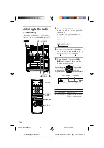 Preview for 20 page of Sony MHC-V909AV Operating Instructions Manual