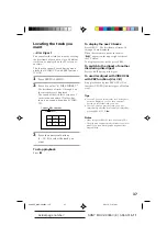 Preview for 37 page of Sony MHC-V909AV Operating Instructions Manual