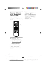 Preview for 40 page of Sony MHC-V909AV Operating Instructions Manual