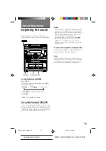 Preview for 51 page of Sony MHC-V909AV Operating Instructions Manual