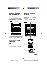 Preview for 53 page of Sony MHC-V909AV Operating Instructions Manual