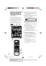 Preview for 56 page of Sony MHC-V909AV Operating Instructions Manual