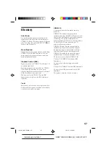 Preview for 67 page of Sony MHC-V909AV Operating Instructions Manual