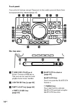 Preview for 14 page of Sony MHC-V90DW Operating Instructions Manual
