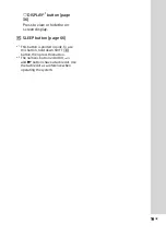 Preview for 19 page of Sony MHC-V90DW Operating Instructions Manual