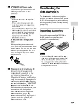 Preview for 23 page of Sony MHC-V90DW Operating Instructions Manual