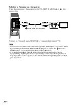 Предварительный просмотр 26 страницы Sony MHC-V90DW Operating Instructions Manual