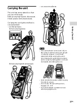 Preview for 27 page of Sony MHC-V90DW Operating Instructions Manual