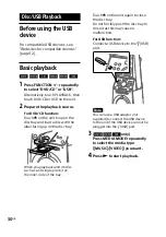 Preview for 30 page of Sony MHC-V90DW Operating Instructions Manual