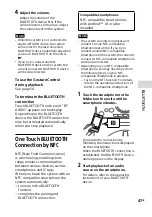 Preview for 47 page of Sony MHC-V90DW Operating Instructions Manual