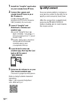 Preview for 52 page of Sony MHC-V90DW Operating Instructions Manual