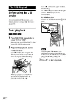 Предварительный просмотр 26 страницы Sony MHC-V90W Operating Instructions Manual