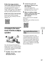 Preview for 37 page of Sony MHC-V90W Operating Instructions Manual