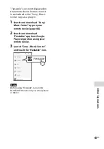 Preview for 45 page of Sony MHC-V90W Operating Instructions Manual