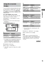 Preview for 15 page of Sony MHC-VX222 Operating Instructions Manual