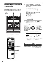 Предварительный просмотр 16 страницы Sony MHC-VX3 Operating Instructions Manual