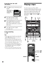 Preview for 18 page of Sony MHC-VX3 Operating Instructions Manual