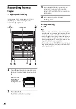 Preview for 20 page of Sony MHC-VX3 Operating Instructions Manual