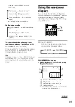 Preview for 25 page of Sony MHC-VX3 Operating Instructions Manual