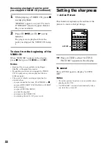 Предварительный просмотр 32 страницы Sony MHC-VX3 Operating Instructions Manual