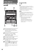 Предварительный просмотр 44 страницы Sony MHC-VX3 Operating Instructions Manual