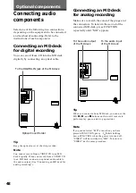 Предварительный просмотр 48 страницы Sony MHC-VX3 Operating Instructions Manual