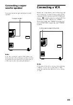 Preview for 49 page of Sony MHC-VX3 Operating Instructions Manual