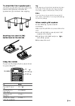 Preview for 7 page of Sony MHC-VX5 Operating Instructions Manual