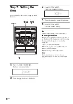 Preview for 8 page of Sony MHC-VX5 Operating Instructions Manual